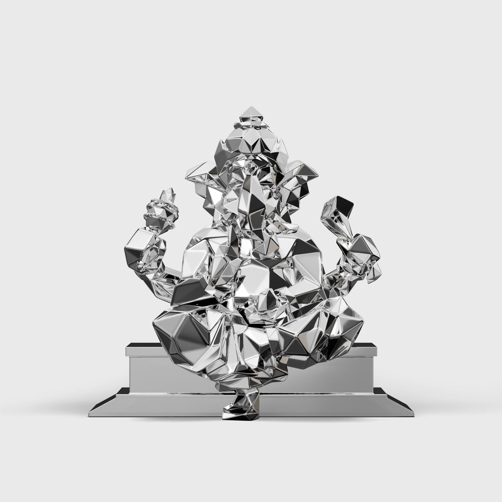 The Silver Luxe Ganesha บูชาองค์พระพิฆเนศสีเงินรัชตะ
