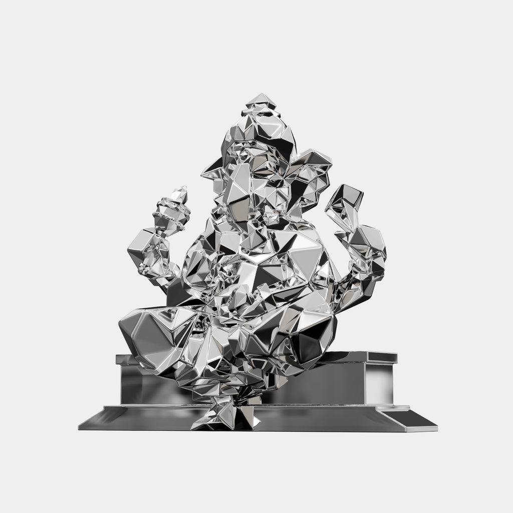 The Silver Luxe Ganesha บูชาองค์พระพิฆเนศสีเงินรัชตะ