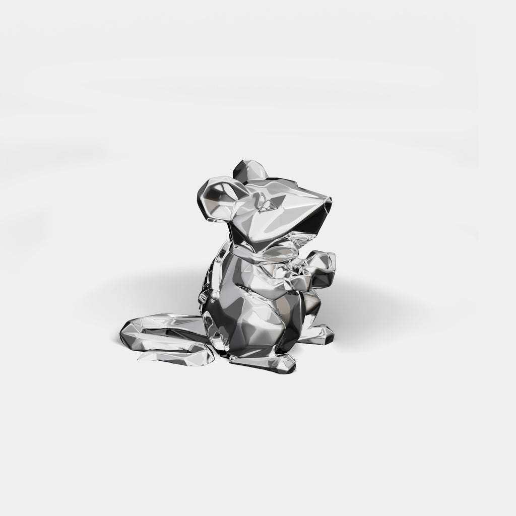 The Silver Luxe Mooshika บูชาหนูมุสิกะสีเงินรัชตะ