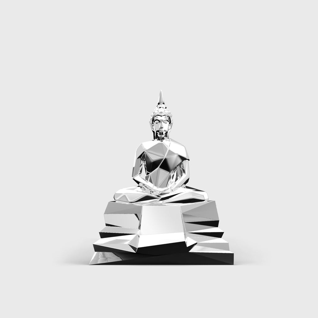 The Silver Luxe Prosperity Buddha บูชาองค์หลวงพ่อโสธรสีเงินรัชตะ
