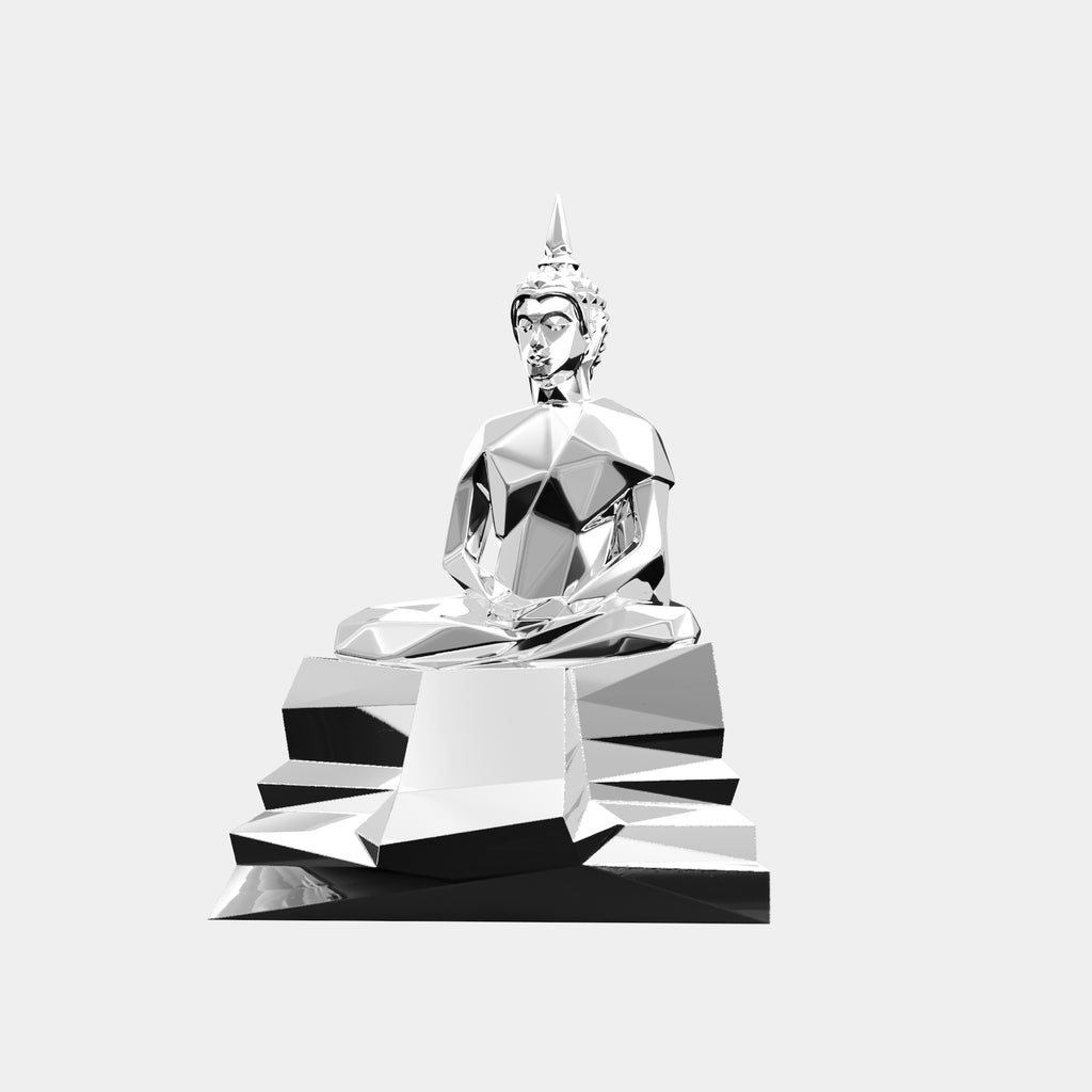 The Silver Luxe Prosperity Buddha บูชาองค์หลวงพ่อโสธรสีเงินรัชตะ