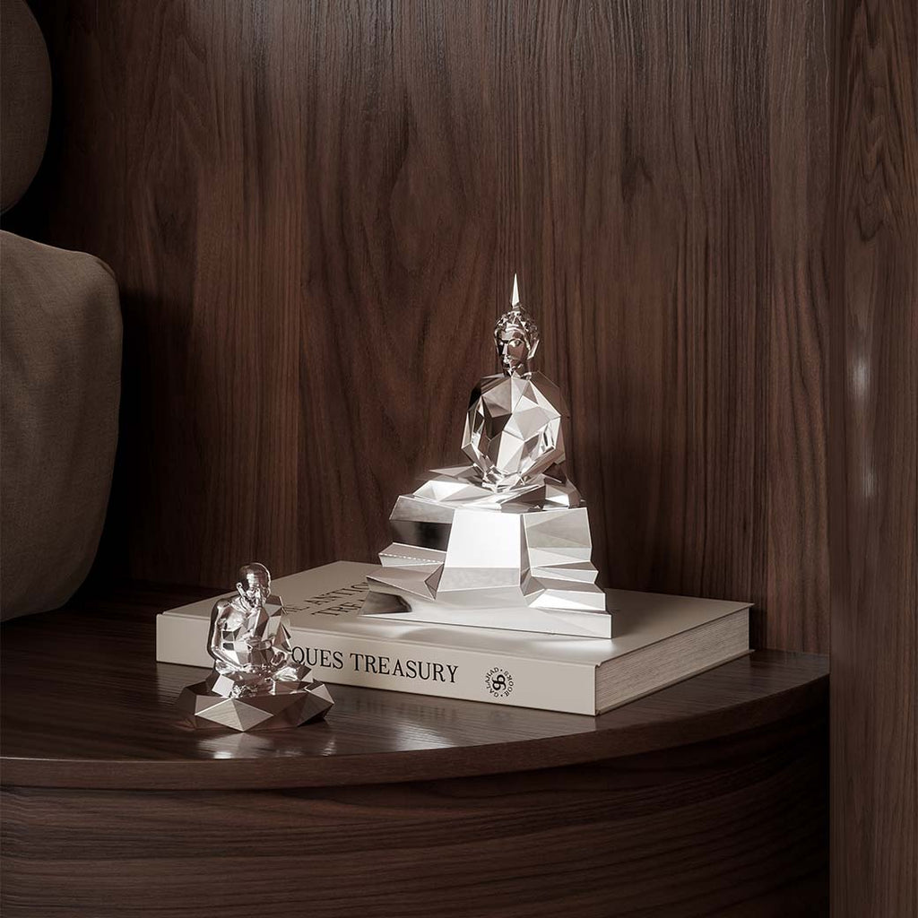 The Silver Luxe Prosperity Buddha บูชาองค์หลวงพ่อโสธรสีเงินรัชตะ