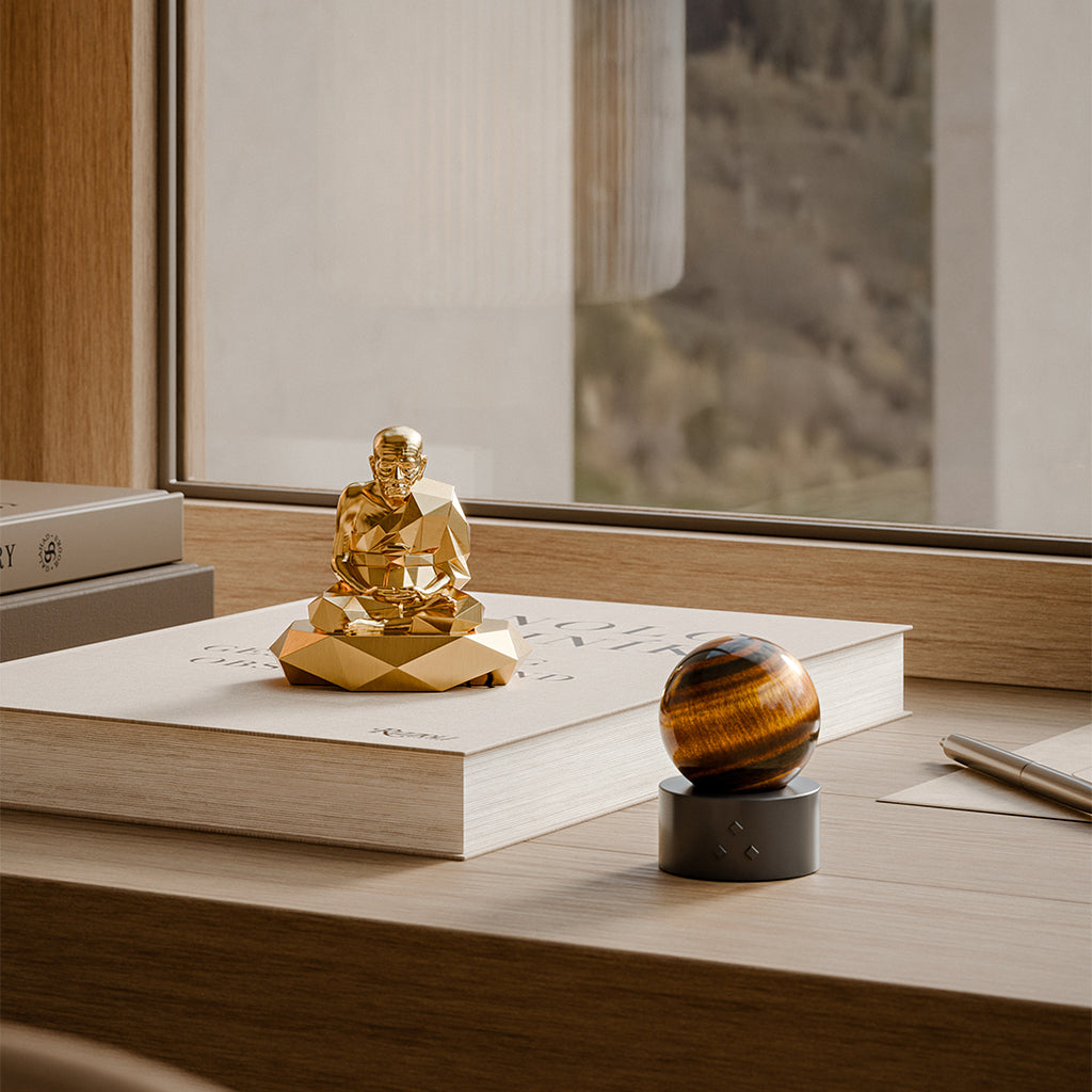 The Sphere | Tiger’s Eye พลังแห่งโชคลาภและความมั่นใจ