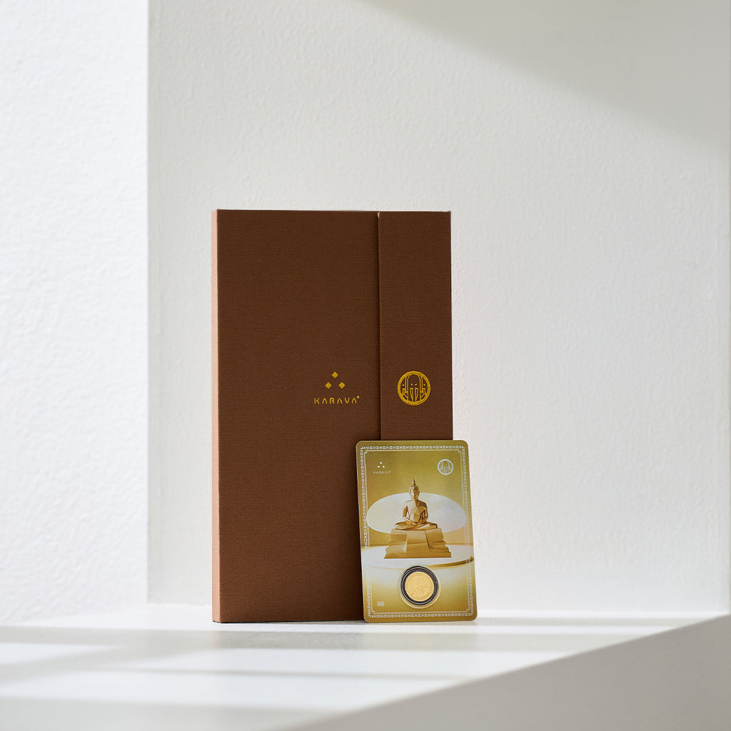 การ์ดทองหลวงพ่อโสธร ทองคำแท้ 1 กรัม - Sothorn Gold Card 1g