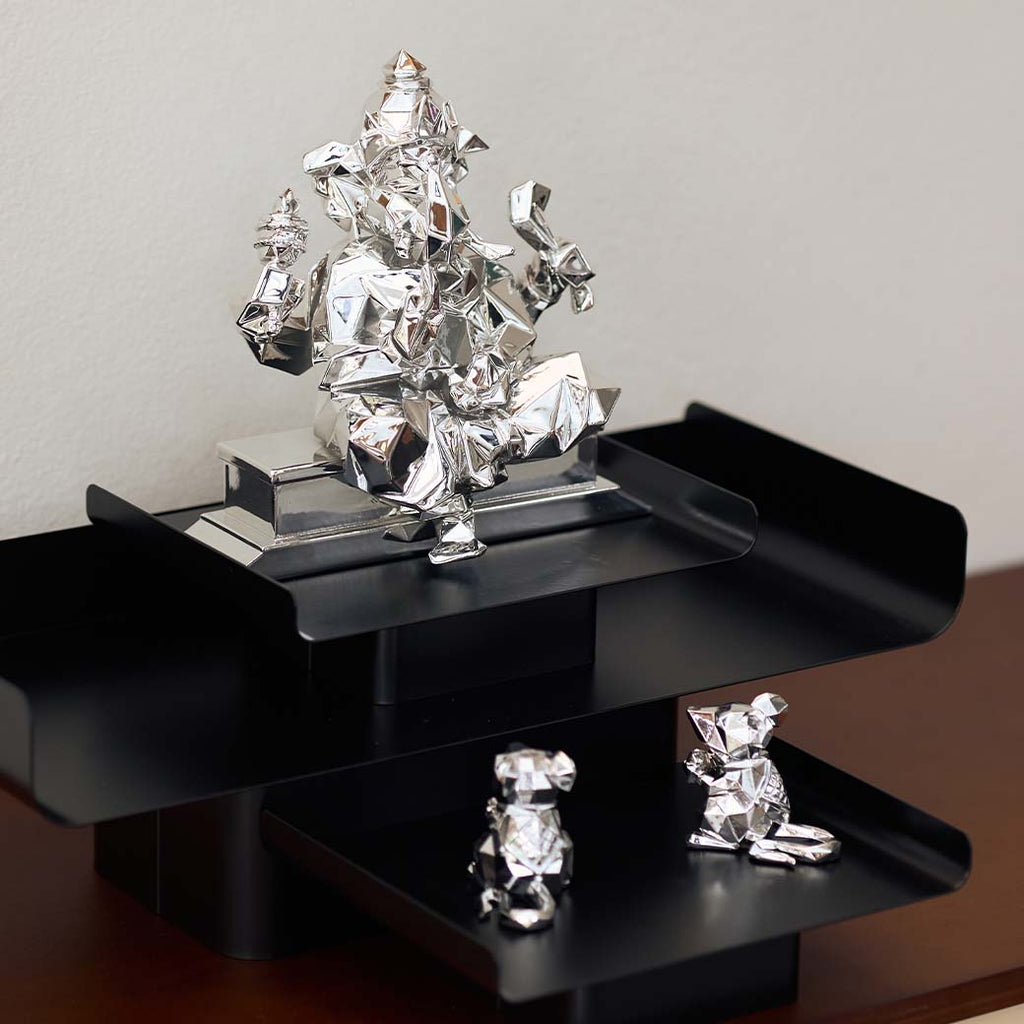 The Silver Luxe Mooshika บูชาหนูมุสิกะสีเงินรัชตะ