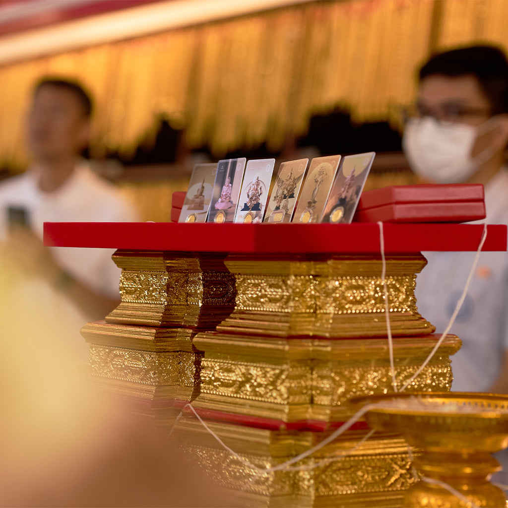 การ์ดทองท้าวเวสสุวรรณ ทองคำแท้ 1 กรัม – Vessavana Gold Card 1g