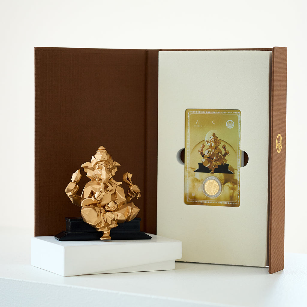 การ์ดทองท้าวเวสสุวรรณ ทองคำแท้ 1 กรัม – Vessavana Gold Card 1g