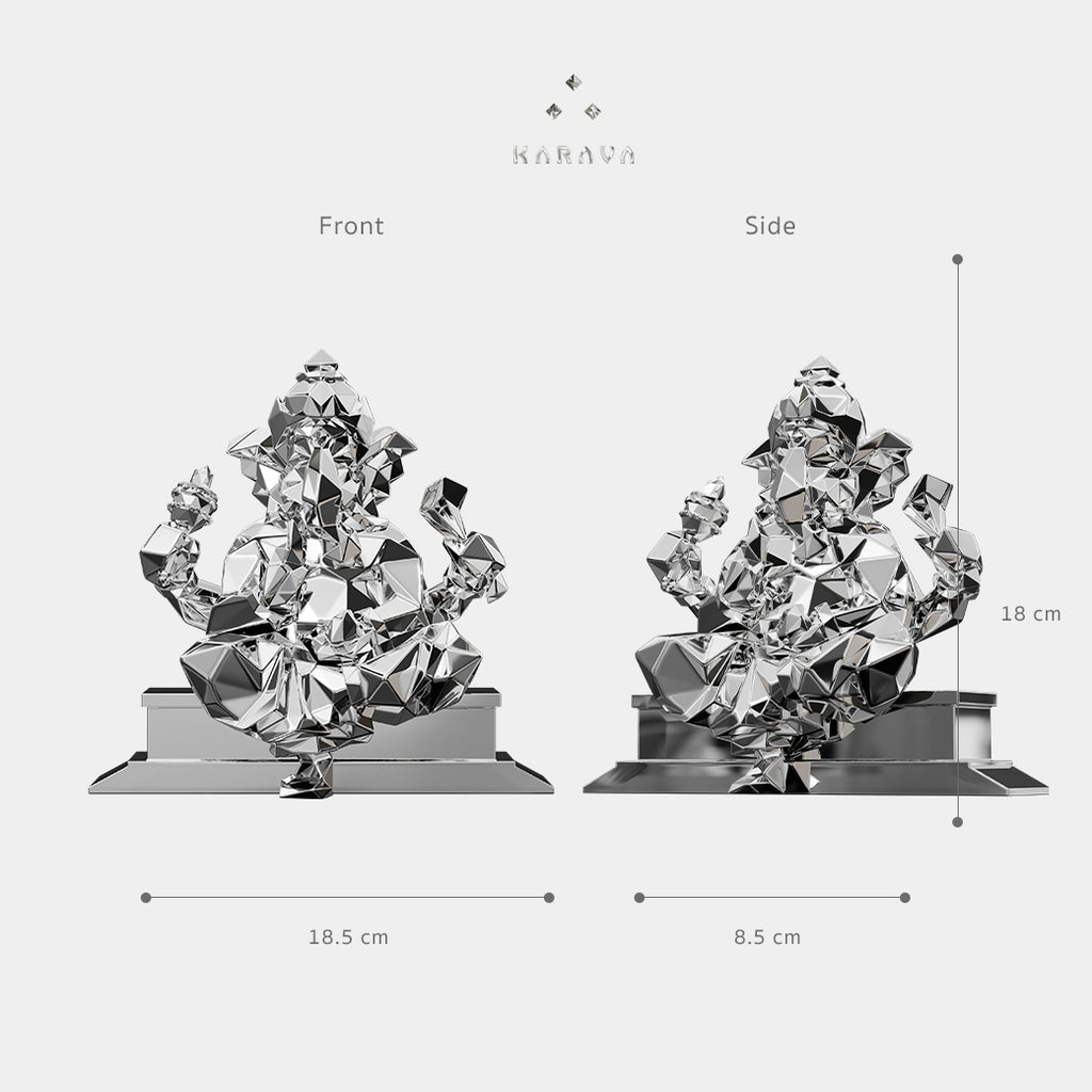 The Silver Luxe Ganesha บูชาองค์พระพิฆเนศสีเงินรัชตะ