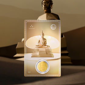 การ์ดทองหลวงพ่อโสธร ทองคำแท้ 1 กรัม - Sothorn Gold Card 1g